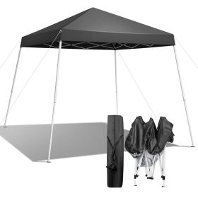 6X6ft Dark Gray Bevel, No Enclosure, Folding Shed, Oxford Cloth, Sprayed Iron Pipe, Portable