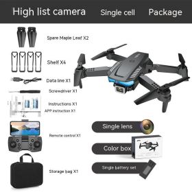 Remote Control Single Camera Drone; Aerial Photography Aircraft; Intelligent Obstacle Avoidance Drone; Hovering HD Photo Drone; HD Camera Shootin