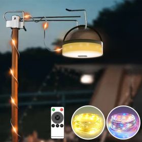 10m/32.8 ft Solar Light Strip For Camping Outdoor Sports