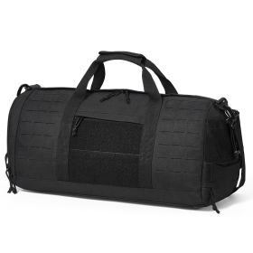 Tactical Duffle Bag 45L Gym Bag Duffle Molle Design & Shoe Compartment, Travel Weekender Bag for Men Women Workout Bag for Military, Sports, Over