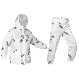 Blur Snow Camo Winter Camouflage M Size Ultra Thin Overwhites for Hunting Airsoft Paintball Outdoor