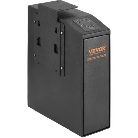 VEVOR Mounted Gun Safe for Pistols, Biometric Gun Safe with Three Quick Access Ways of Fingerprints, Passwords and Keys (Default: Default)